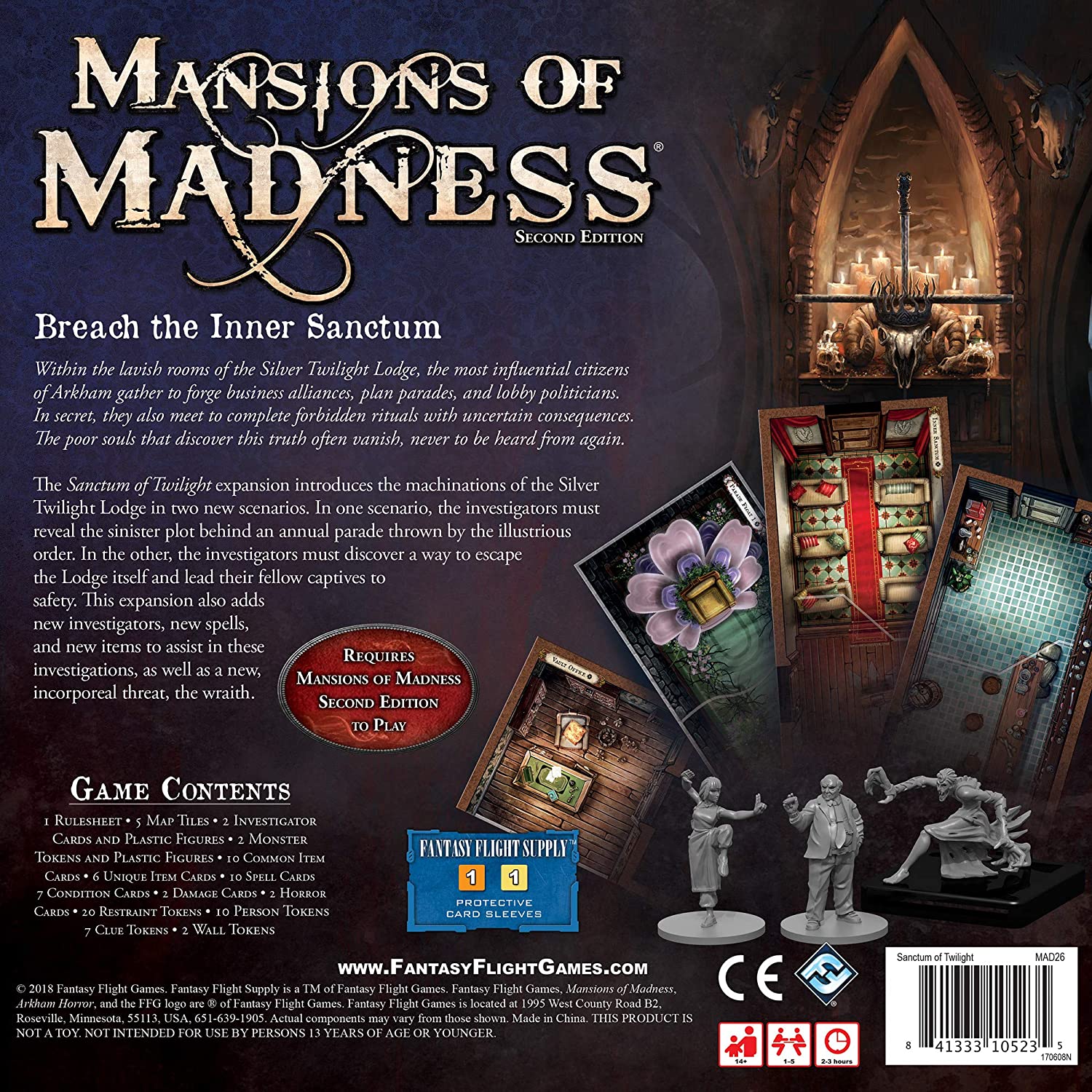 Mansions of Madness : Second Edition - Sanctum of Twilight Expansion